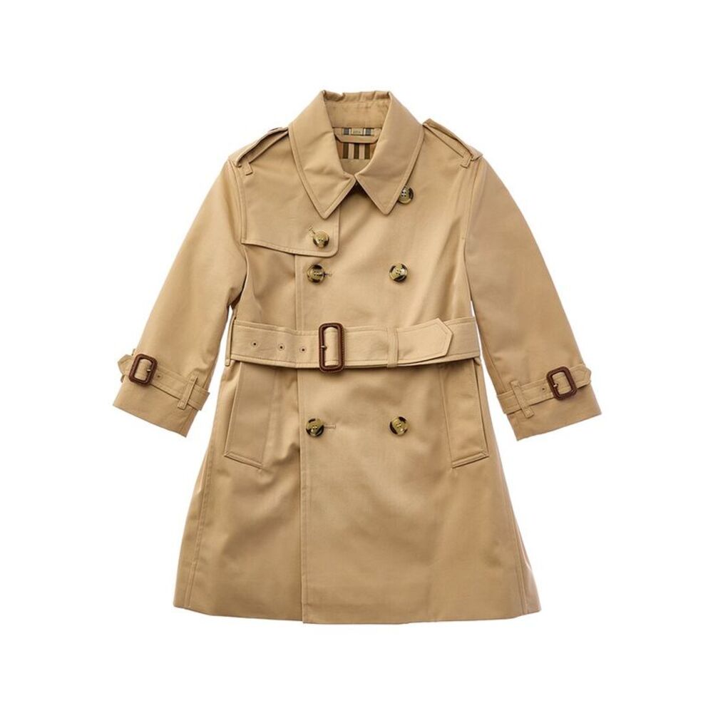 Burberry Girls Trench Coat, Brown